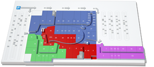 Mapa Centra